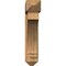 Ekena Millwork Imperial Arts and Crafts Rough Sawn Bracket w/ Offset Brace, Western Red Cedar, 8"W x 38"D x 38"H BKT0806X38X38IMP03RWR - alternate 4
